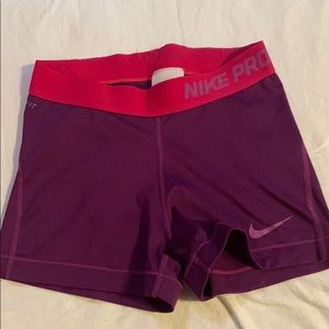Nike pro shorts